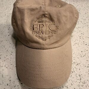 Universal Epic Universe Brown Cap
